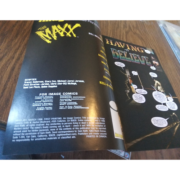 The Maxx #23 (March 1996 Image Comics) - Picture 3 of 3